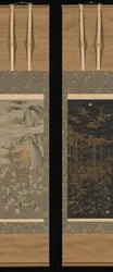 At lokke solgudinden Amaterasu ud af en hule, den historiske Buddhas død..., slutningen af det 19. århundrede