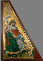 Sankt Hermas af Filippopolis, biskop (olie på træ)