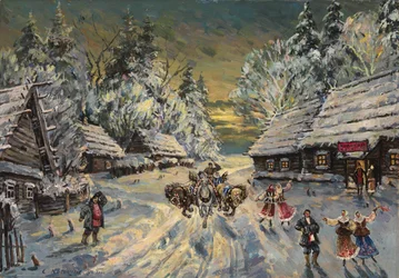 russisk vinter