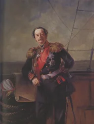 Portræt af grev Nikolay Nikolayevich Muravyov-Amursky 1809-1881, 1863