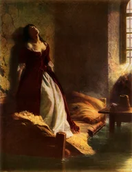 Prinsesse Tarakanova i Peter og Paul-fæstningen under oversvømmelsen, 1863, 1965