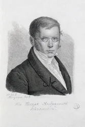 Portrait of the Poet Prince Pyotr Andreyevich Vyazemsky 1792-1878.dani