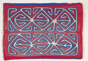 Skjortepanel (mola), ca. 1950 (påført bomuld)