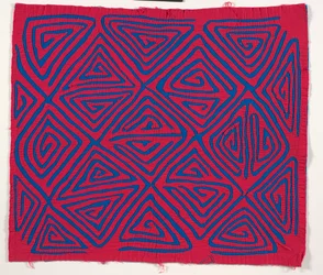 Skjortepanel (mola), ca. 1950 (påført bomuld)
