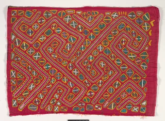 Skjortepanel (mola), ca. 1950 (påført bomuld)