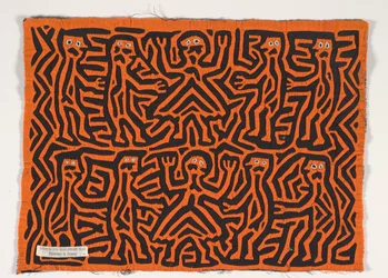 Skjortepanel (mola), ca. 1950 (påført bomuld)