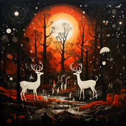 Folk forhandler med en magisk hjortegud måne 3