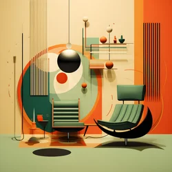 Moderne designgrafik fra midten af ​​århundredet 3