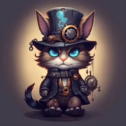 antropomorf sød kat 1