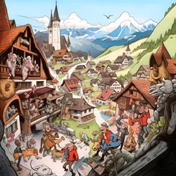 Østrig, tegneserie 4