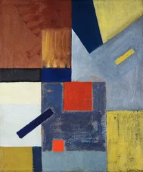 Abstrakt komposition; Abstrakt komposition, 1923-1924