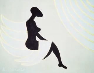 Lady Angel, 2005 (akryl på lærred)
