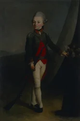 Portræt af Pyotr Alexeyevich Turchaninov 1769-1815, 1777