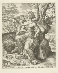 Forår: Venus og Amor De fire årstider (serietitel)