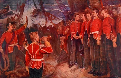 Birkenheads forlis, 25. februar 1852 (fotolitografi)