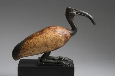 Ibis (bronze og træ)