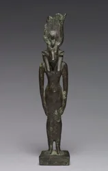 Statuette af Hathor, 664-30 f.Kr