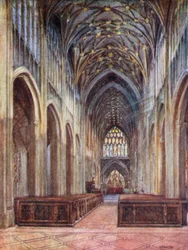 St Mary Redcliffe, ser mod øst