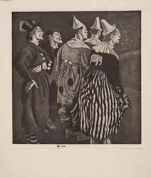Fem klovne, pub. 1926.
