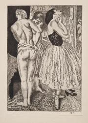 Three Graces of the Ballet, pub. 1927.