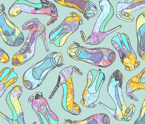 Høje hæle, 2012 (blandede medier)