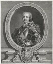 Laurent Cars - Louis François de Bourbon, prins af Conti