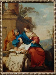 Le repos de la Sainte Famille - Hvile på flyveturen til ...