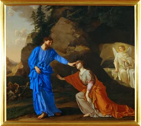 Kristus viser sig for den hellige Maria Magdalena (maleri på lærred)