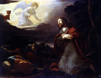 Kristus i olivenhaven - af Laurent de La Hyre (eller La Hire