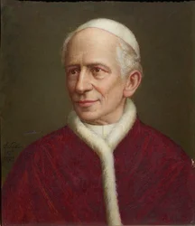 Portræt af paven Leo XIII 1810-1903, 1892.