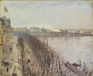 Indre Alster og Neuer Jungfernstieg i Hamborg