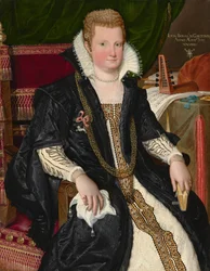 Lucia Bonasoni Garzoni, ca. 1590 (olie på lærred)
