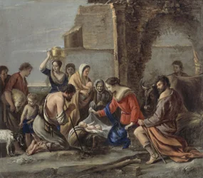 Le Nain - Hyrdernes tilbedelse, 1644