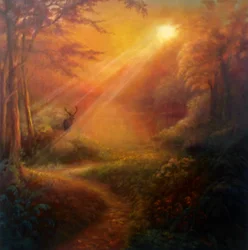 The Awakening, 2022 (olie på lærred)
