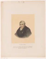 Portret af Herman Tollius H. Tollius (titel på objekt)