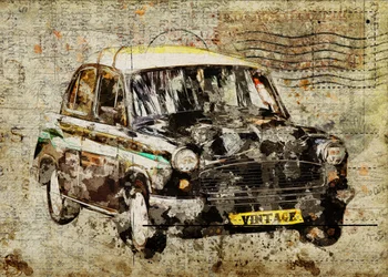 Vintage indisk taxa