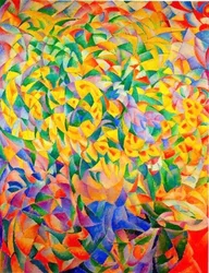 Kubistisk buket, ca. 1915