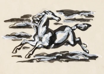 Galoperende hest