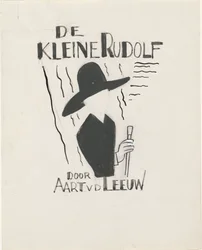 Design til et bind til: Aart van der Leeuw, Den Lille Rudolf, 1930
