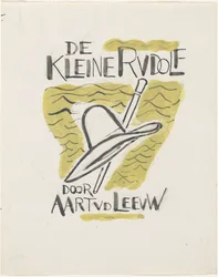 Design til et bind til: Aart van der Leeuw, Den Lille Rudolf, 1930