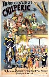 Chilperic, Herves operette