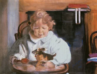 Andriucha Bakst, søn af kunstneren (akvarel, gouache og vask på papir)