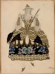 Kostumedesign til balletten Tornerose af P. Tchaikovsky