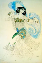 Dans af de syv slør, 1908.