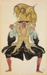 Den kinesiske mandarin, kostumedesign til "Sleeping Beauty", 1921