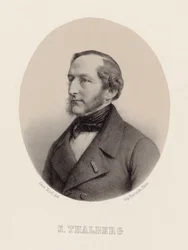 Portræt af pianisten og komponisten Sigismund Thalberg 1812-1871, ca 1860.