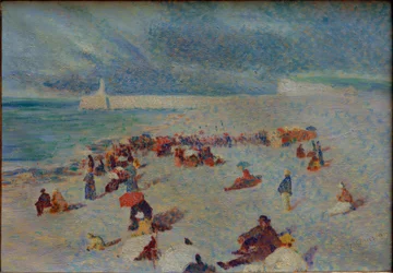 Strandscene