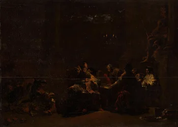 Pashur, der slår Jeremias i templet