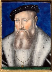 Claude de Guise, ca. 1567 (polykrom emalje på kobber)