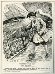 Regeringsdepartementer er instrueret af Lloyd George til at foretage nedskæringer i udgifterne på tyve procent, 1921
